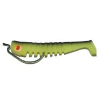 Поролоновая рыбка "Minnow" 80BL/YEL (5шт+1крючок), Арт.MMBL/YEL