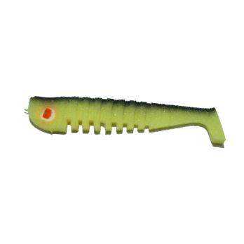 Поролоновая рыбка "Minnow" 80BL/YEL (5шт+1крючок), Арт.MMBL/YEL