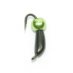 М/в "Микроб с латунным шариком Metallic Light Green" 1,5мм ~0,2г. (10шт.) Арт.522-10